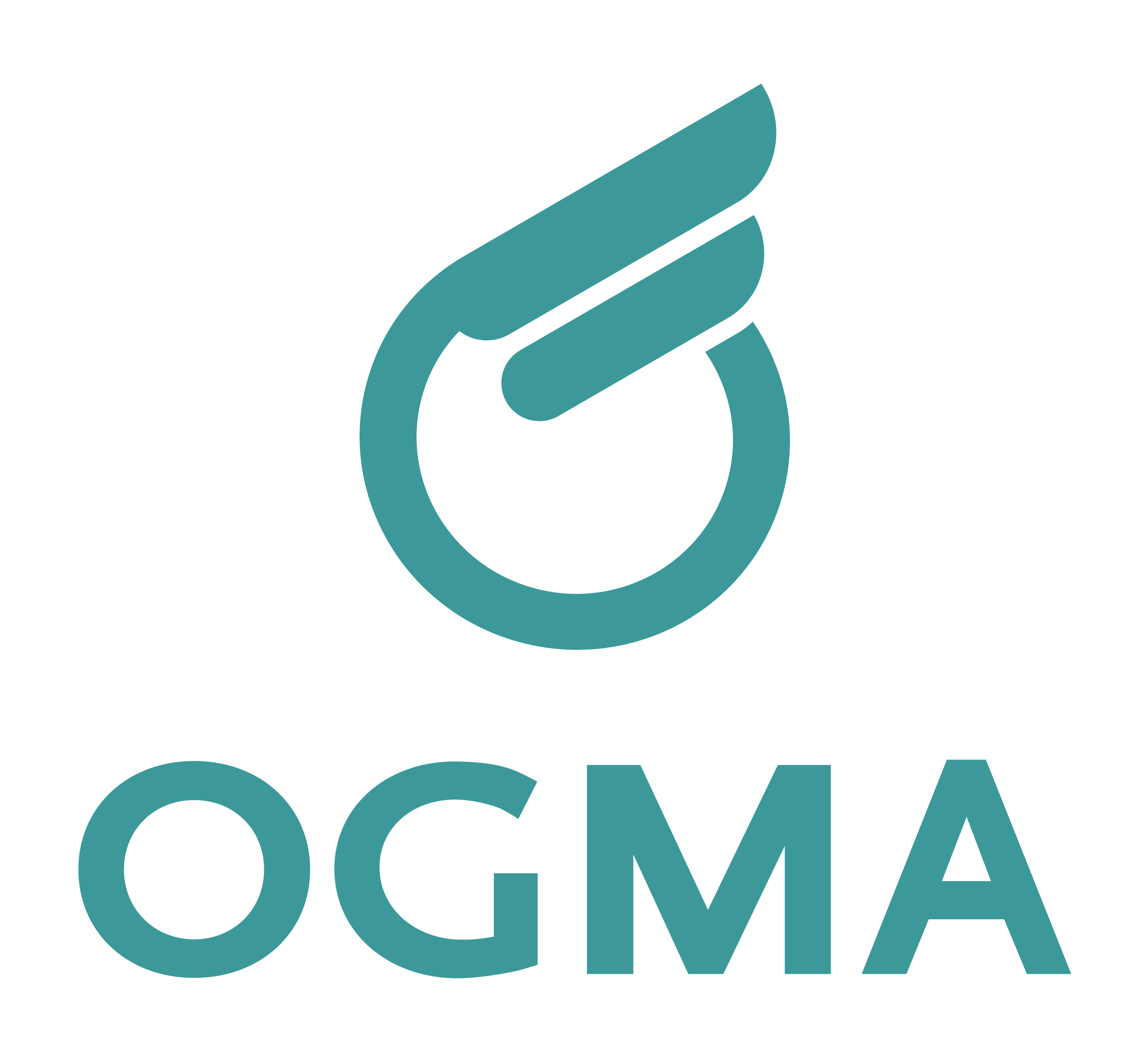 Logotipo da OGMA