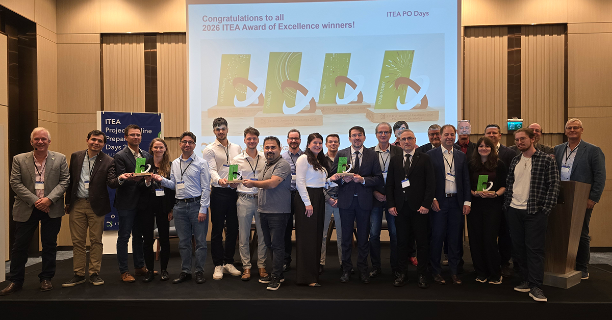 GenerIoT project received the 2026 ITEA Award of Excellence